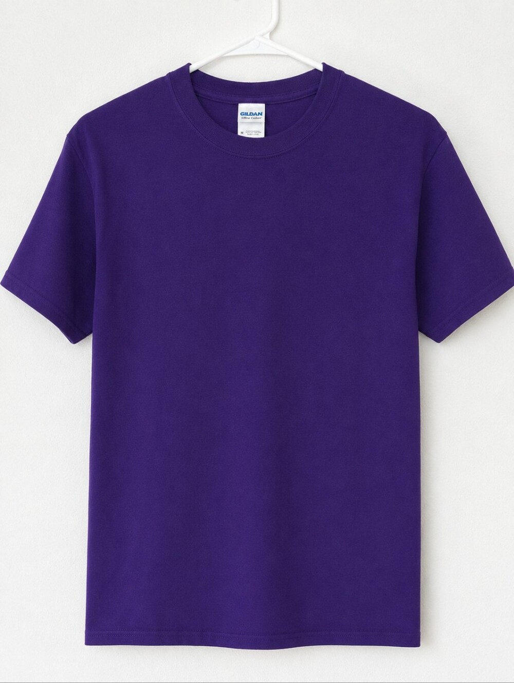 Gildan Mens Deep Purple Short Sleeve Tee